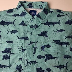 Guy Harvey, long sleeve sport shirt